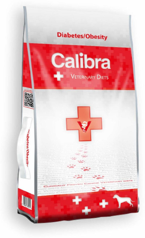 calibra Dog Veterinary Diets - Diabetes & Obesity Salmon, Chicken, Turkey 2 kg Dry Adult, New Born, Senior, Young Dog Food