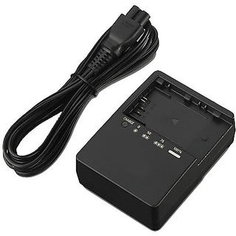 IJJA LC-E6,LPE-6 original camera charger with power cable compatible with canon camera battery charger  Camera Battery Charger(Black)