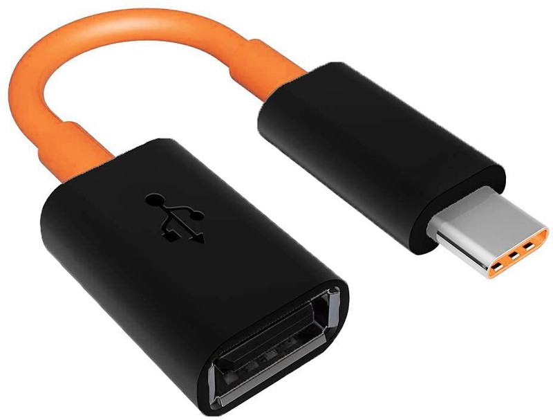 IMMUTABLE Black 46 RT-PRO-Type c to usb otg cable Compatible with All C Type Supported Mobile Smartphone and Other Devices… Phone Converter(ANDROID)