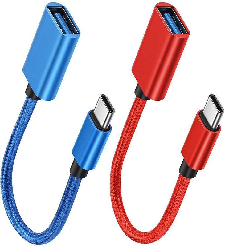 ENMORA Blue, Red 47_MQ39|TYPE C TO USB COVERTER| Phone Converter(Android)