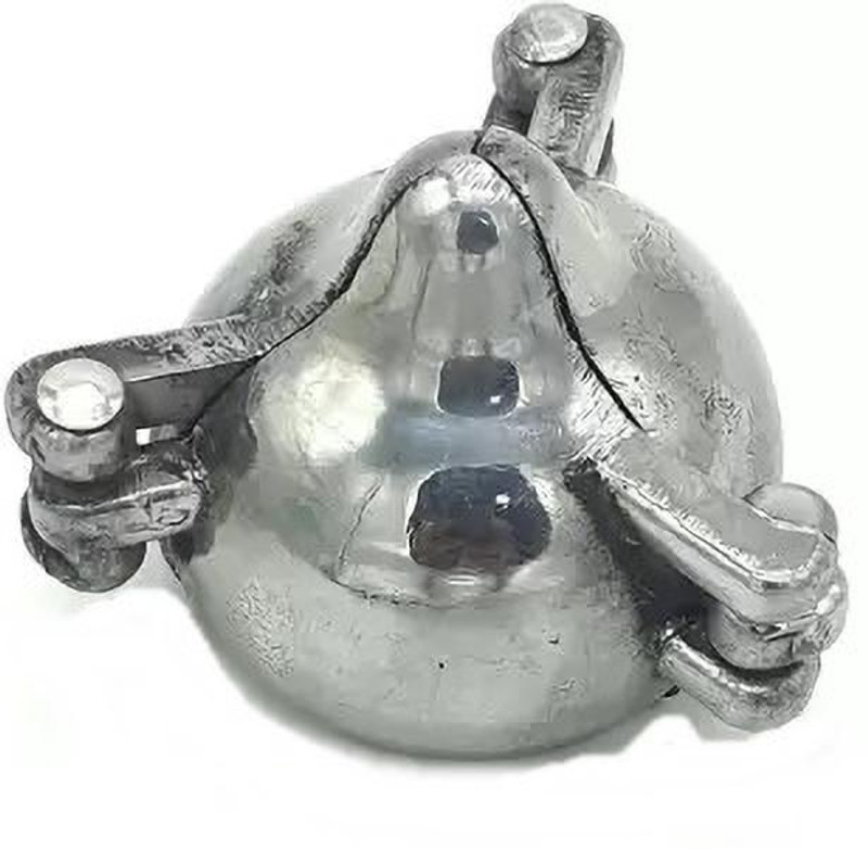 CRAZYGOL Dumpling Press(Aluminium Aluminium Modak Ganesh Laddu Maker Silver ; Washable , Re-Usable Mould, Aluminium)