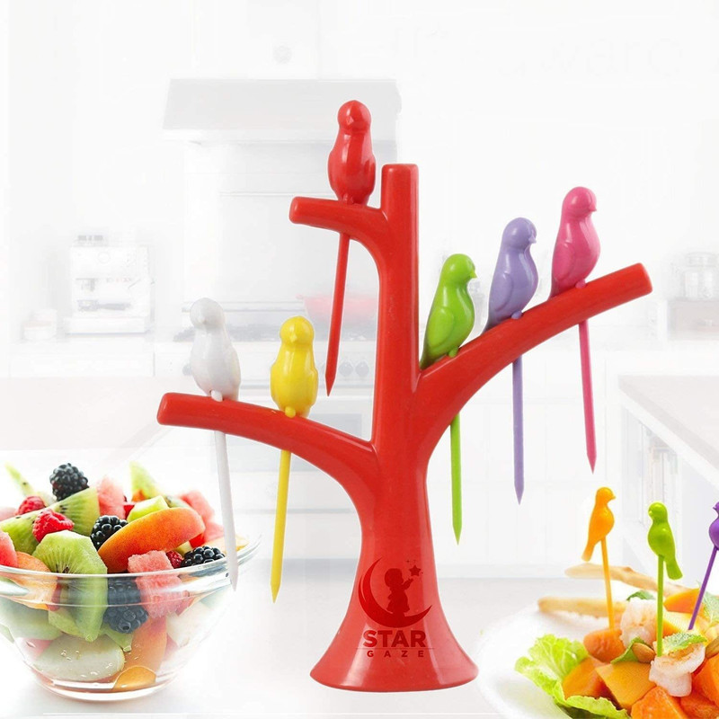 piggie Disposable Plastic Serving Fork