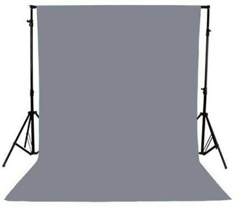 Cam cart 6x9Ft GreyPolyster Lekera Photo Backdrop for Photoshoot Background for Photography Screen Video Recording Picture Background Reflector ( Stand Not Included ) Reflector