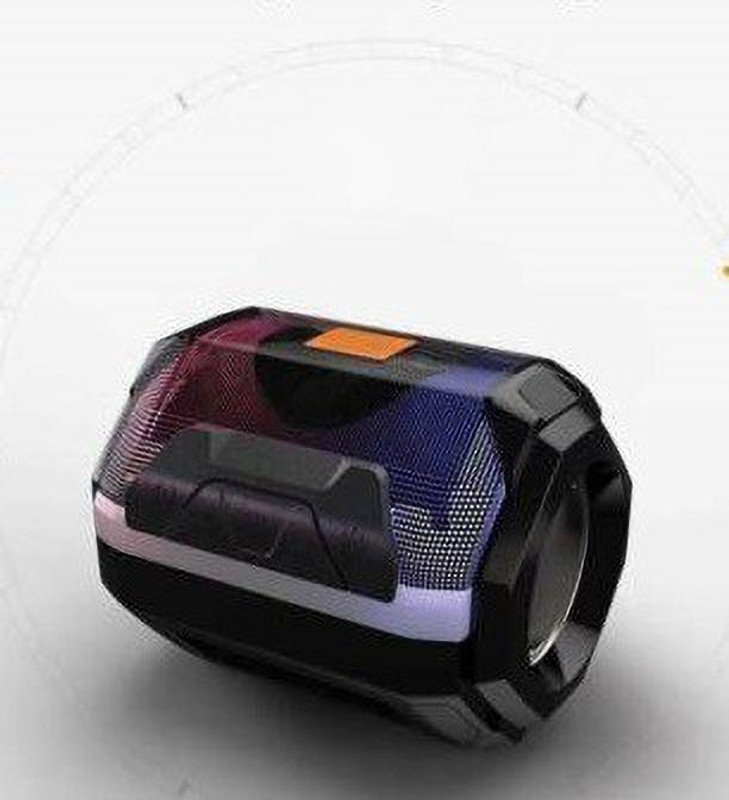 NKL Heavy Bass Led Ultra 3D Bass Portable Wireless Bluetooth Speaker TF-card supported for homeOutdoor activities Sound Box Bluetooth Speaker Splashproof Superb High bass Portable Bluetooth Speaker Big sound smart speakerSplash-Proof Speaker Speaker Mod(Compatible only with  Android, iOS, Windows, M