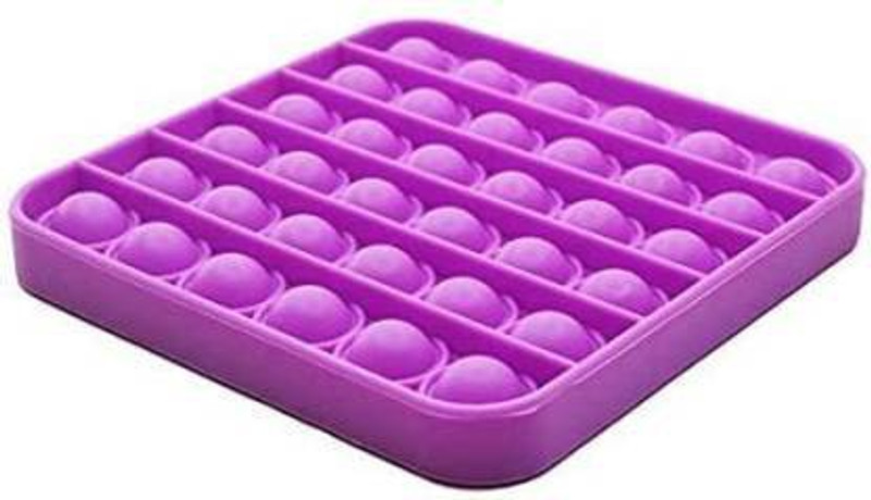 Classic deal DLX=PLU POP IT DLX=Pop It Push pop Bubble Sensory Fidget Toy, Squeeze Sensory Toy, Silicone Stress Reliever Toy, Autism Special Needs Stress Reliever, for Kids, Adults, Students Gag Toy(Multicolor)
