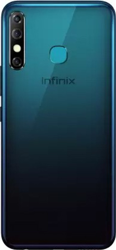 Tusail Infinix Hot 8 Back Panel(Quetzal Cyan)
