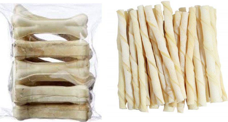 SAWAY Dog Milky Calcium Sticks 150gr,Dog Chew Pressed Bone 5inch 150Gr (Pack of 300Gr) Beef, Milk 0.3 kg Dry Adult, New Born, Senior, Young Dog Food