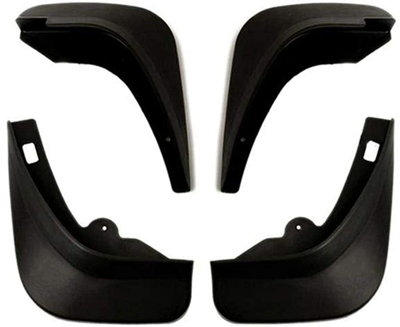 Carcool Rear Mud Guard, Front Mud Guard For Maruti Ritz 2013, 2018(Black)