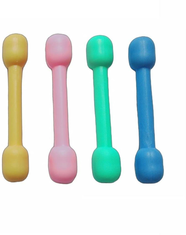 GREST BPA Free Non Toxic 4 Pcs Dumble Sticks Teether Set For Babies ( Multicolor ) Teether(Multicolor)