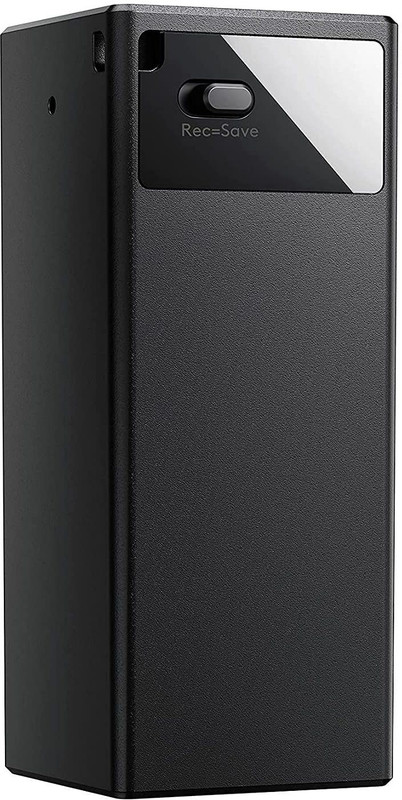 Ayika 4K Portable Mini Voice Recorder Digital 15 Days Continues Recording with Single Charge, Password Protection, 5 Level Noise Reduction, 32GB Inbuilt Memory, Professional Recorder, HQ Chip, for Study, Business, Meetings, Lectures 32 GB Voice Recorder(0 inch Display)