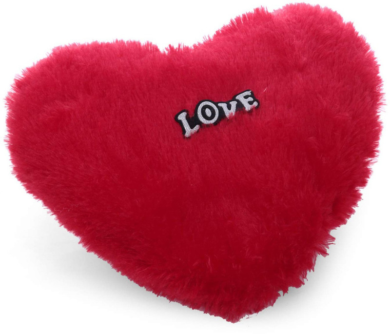 Lata Speciaal Love Heart Shape soft cushion Stuffed Pillow in Red Color Gifts For Girlfried/Couple/Husband  - 30 cm(Multicolor)