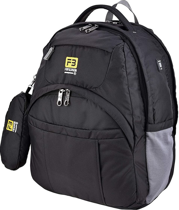 FB FASHION 700-LP-FB 45 L Laptop Backpack(Black)