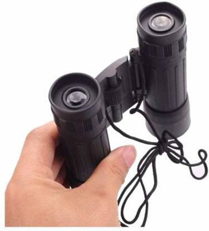 nunki trend Binoculars 10X25 Times Zoom, Telescope for Bird Watching, Travel, Hunting, Concerts, Sports Suitable for Adult & Kid- Black Binoculars(32 mm , Multicolor)