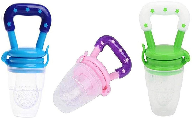 smilykid Nibbler, Soother for Babies (Pack of 3) Soother(Blue, Pink, Green)