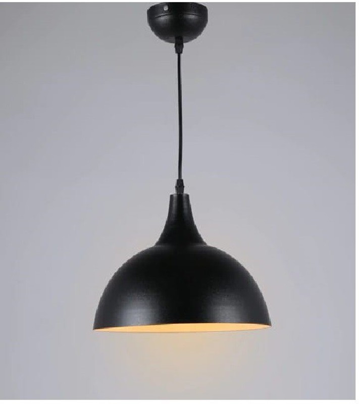 HomesElite Hanging Lights for Dining Table Ceiling Pendant Lamp Scones Cluster Home Decoration Chandelier Roof Light for Home, Living Room, Bedroom,Hall, Indoor Outdoor Jhumar Lighing (BULB NOT INCLUDED) Chandelier Ceiling Lamp(Black)