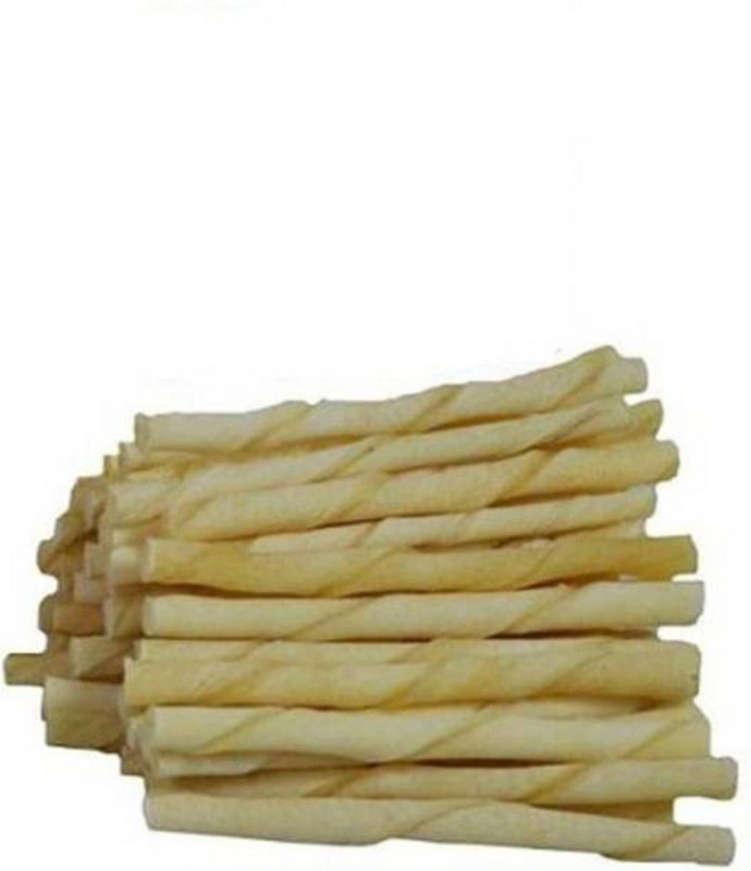 loveingpets Twisted Sticks Calcium sticks Dog Chew 500 Gram Chicken Dog Chew (500 g, Pack of 1) Milk Dog Chew(500 g, Pack of 1)
