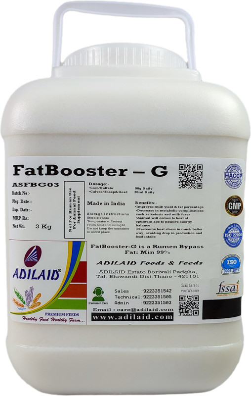 ADILAID FatBooster-G (3kg) Pet Health Supplements(3 kg)