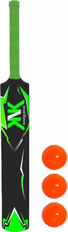 KNK Hard Plastic Cricket Bat With 1 Piece Of Tennis Ball Cricket Kit Cricket Kit