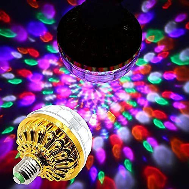 WunderVoX IVX™-235-LP-Magic Ball RGB LED Stage Light Bulb Single Disco Ball(Ball Diameter: 3.1 cm)