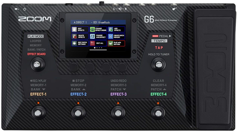 ZOOM G6 GUITAR Multi Effect Processor Guitar Processor