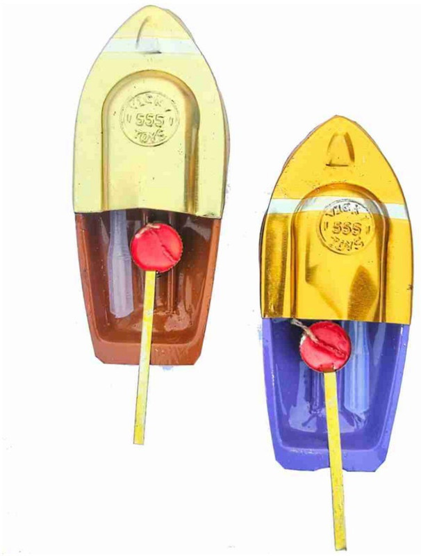 TOYS HOUSE Aluminium Alloy Steam Boats pack of 3 Multicolors(Multicolor)