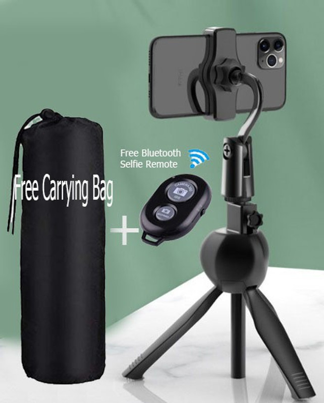 POZUB BEST BUY STRONG TRIPOD STAND + SELFIE BLUETOOTH REMOTE + CARRYING BAG | F42 Tripod stand for camera||Gimbal for smartphone|mobile phone stand| Multi-Use Selfie Stick Desktop Online Course Video Recording || Camcorder tripod|| Camera mount|| Extendable tripod||Three-Dimensional Head & Quick Rel