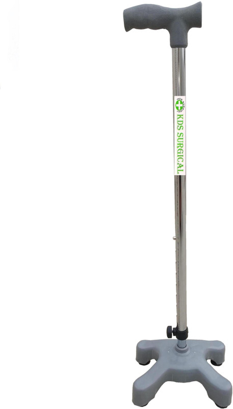 KDS SURGICAL Quadripod 4 Leg cr Walking Stick