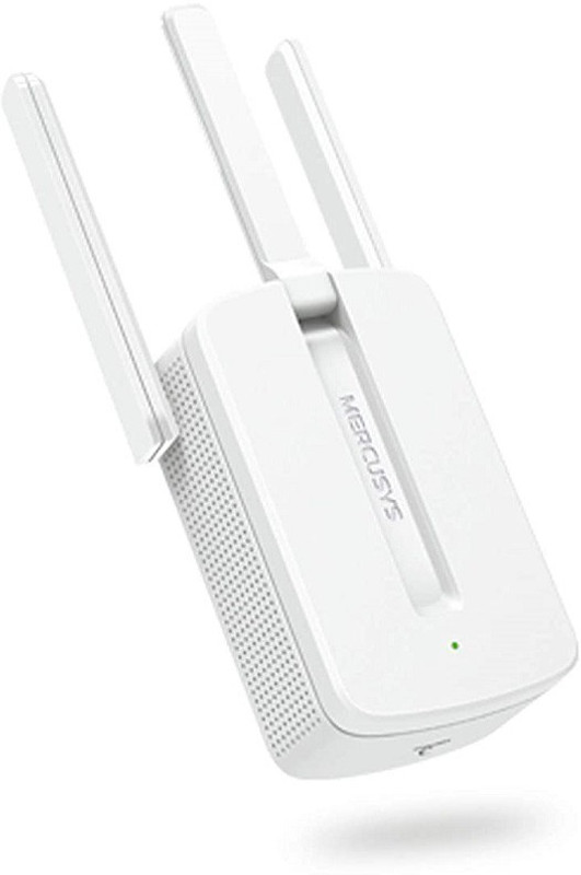 Mercusys MW300RE WiFi Range Extender 2.4 GHz 300 Mbps Wifi Speed Single Band External Antenna Ethernet (Cable Broadband)(White)