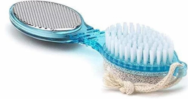 chikocreation 4 in 1 Foot File With Pedicure Brush