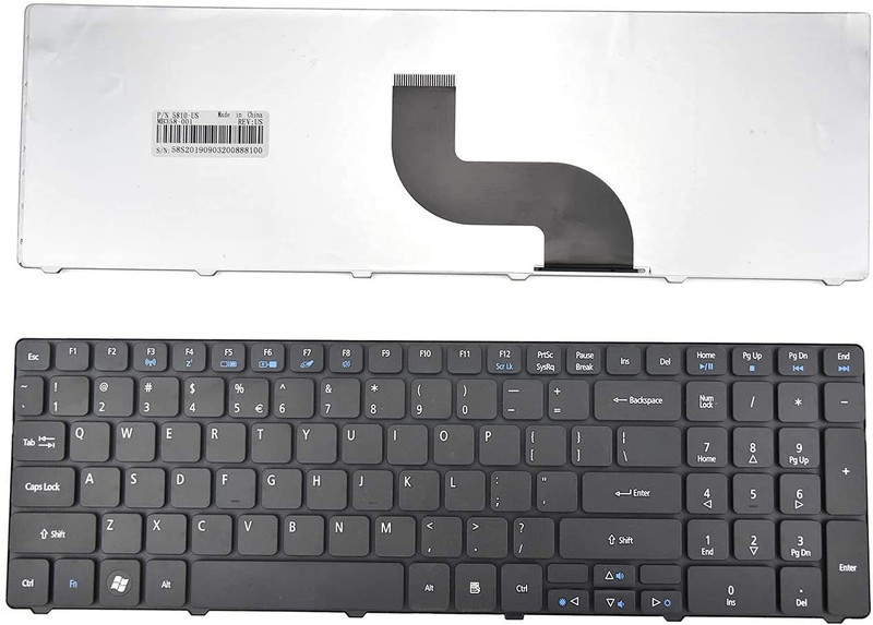 SellZone Laptop Keyboard Replacement for Acer Aspire 5810tz 5810T 5810PG 5810 5800 Laptop Keyboard Replacement Key