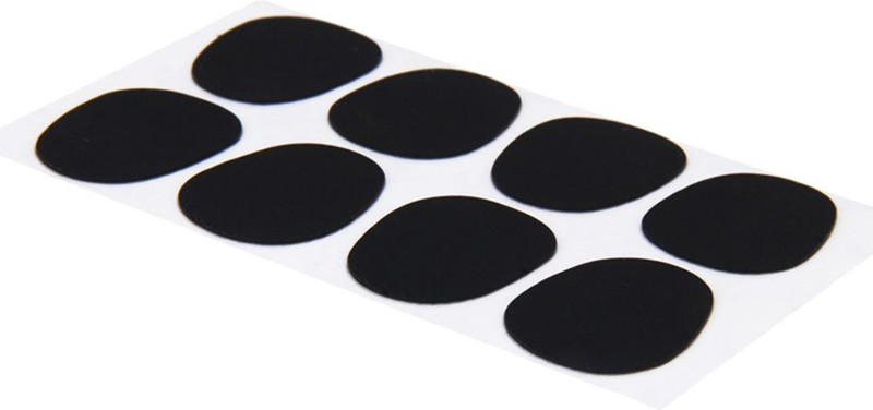 Power Up Black Mouthpiece Pad For Alto/Tenor Saxophone(Pack of 8)