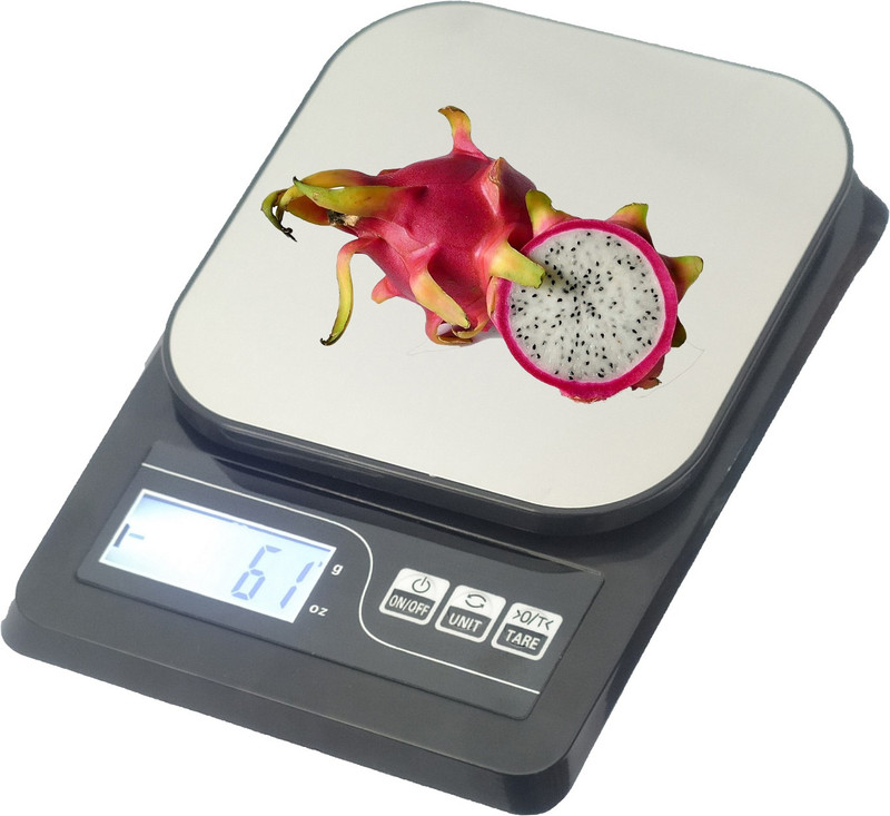 Qozent 10 kg Kitchen Weighing Scale, Food Scale, Digital Scale Weighing Scale(Black)