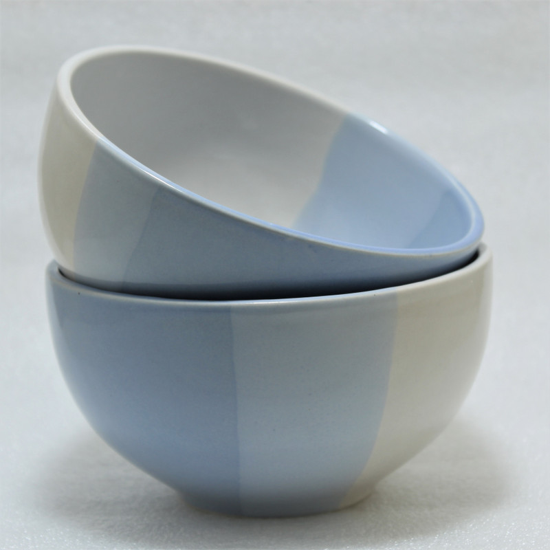 Mirakii Ceramic Serving Bowl MMPBBWL(Pack of 2, Blue)