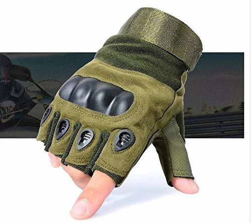 Leosportz Tactical Weight lifting wrist support Gym & Fitness Gloves(Green)