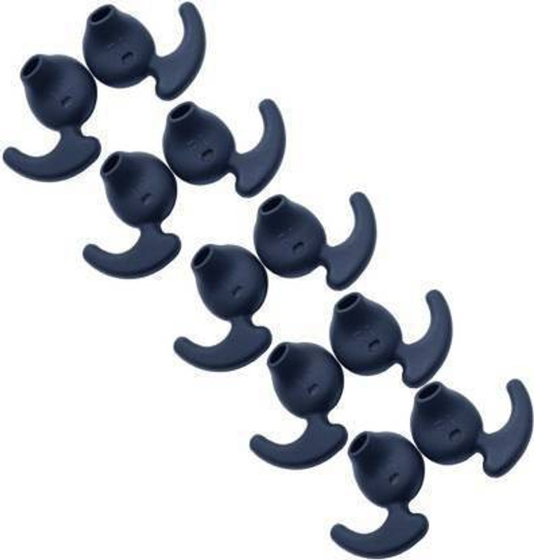 menaso Super quality (10pc) In The Ear Headphone Earbuds Rubber earphone tips replacement headphone ear cushion ear buds for bluetooth earphones, In The Ear Headphone Cushion(Pack of 10, Multicolor)