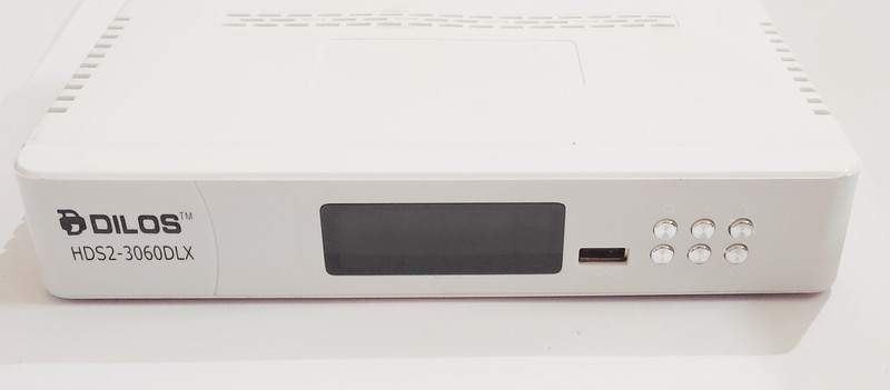 dilos 3060 DLX HD DIGITAL SET TOP BOX FREE TO AIR LIFE TIME DD FREE CHANNELS Media Streaming Device(White)
