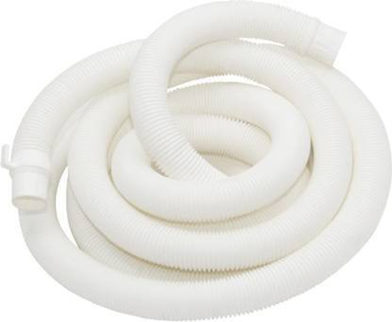 Sparsh Pearl 1 Meter Washing Machine Outlet Pipe Drain Pipe Corrugated Plastic Outlet Pipe Extension Hose Pipe Suitable for All Fully/Semi Automatic Washing Machines Hose Pipe(1 m)