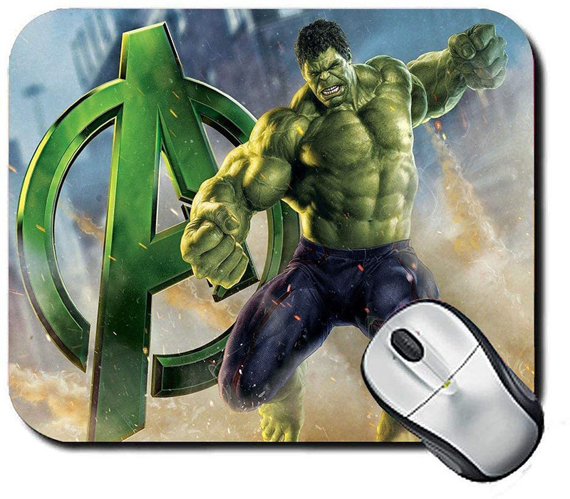 ZORI Avengers - Deadpool Action Gaming Mouse Pad - Computer Laptop PC| WFH Office | Anti-Skid, Anti-Slip, Rubber Base | Avengers Superhero Non Slip Base Mousepad(Deadpool Action Gaming)
