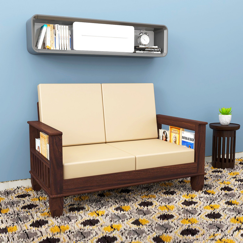 Kendalwood Furniture Solid Wood 3 Seater Wooden Sofa set