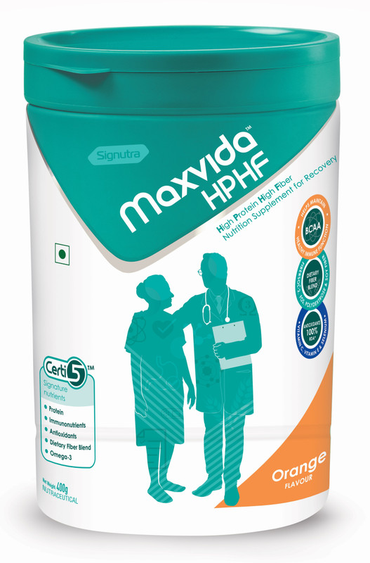 Signutra Maxvida� HPHF - High Protein High Fiber Supplement for Recovery - 400g Orange(400 g)