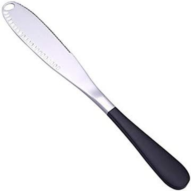 TRIFECTA 1 Pc Stainless Steel Knife Stainless Steel Butter Spreader Knife 3 in 1 Kitchen Gadgets