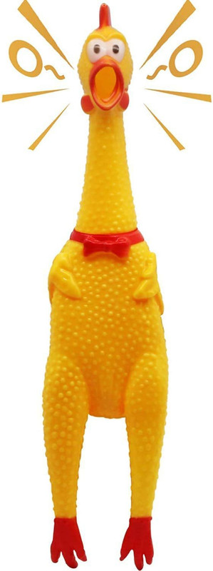 FONDLE Rubber Squeaky Toy, Chew Toy For Dog