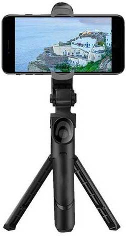 RENTOOR 2022 NEW Selfie Stick Stand Multifunctional Extendable360 Rotation Phone Holder Tripod, Tripod Kit, Tripod Bracket(Black, Supports Up to 450 g)