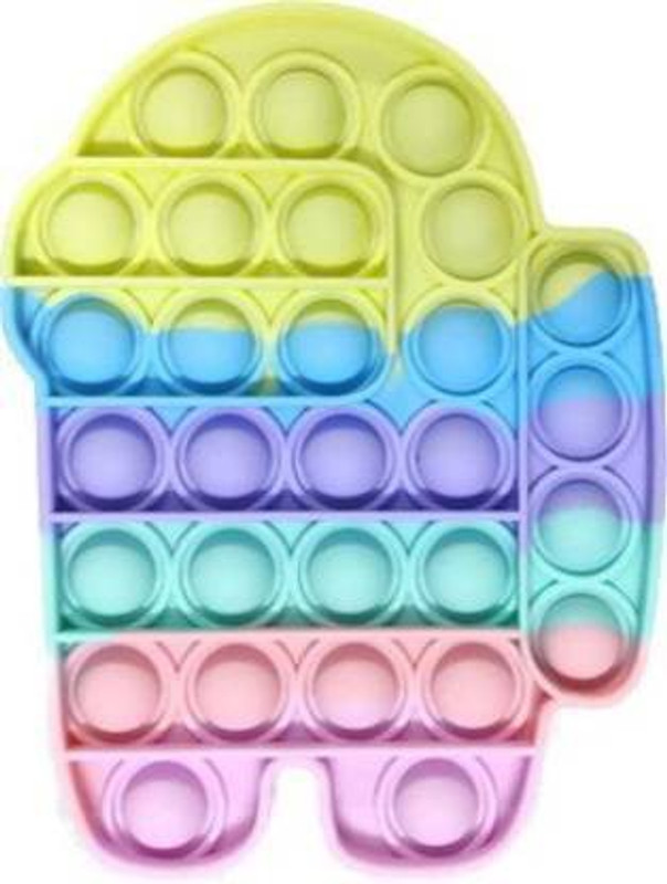 Classic deal DLX=Push Pop it Fidget Toy , Stress Relief Toys and Anti-Anxiety Sensory Bubble Toys Set for Autism to Relieve Stress & Great Gift for Kids and Adult ROBO POP IT Gag Toy(MULTICOIOR)
