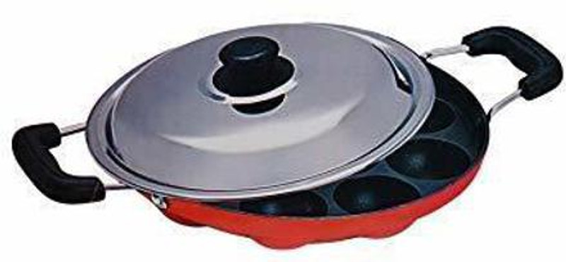 NARV Small Idli Make Appe Sancha Ponganal Maker guntapongadalu pan I-11 Standard Idli Maker(1 Plates , 12 Idlis )