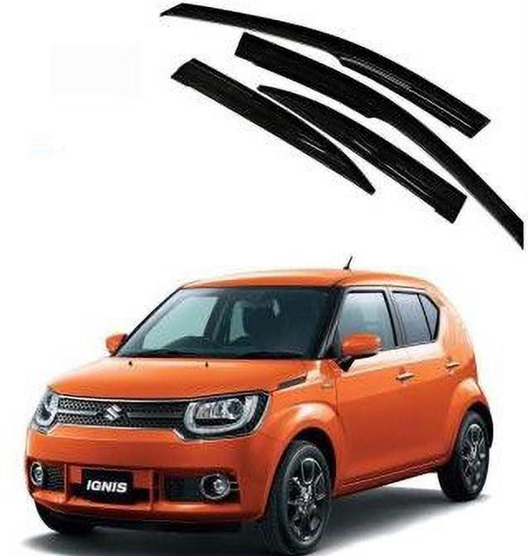 ASRAUTO For Front, Rear Wind Deflector(Tinted Maruti Universal For Car)