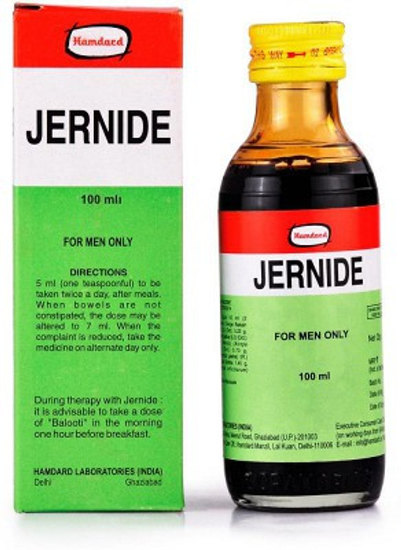 Hamdard Jernide Syrup (100ml) PACK OF 6(Pack of 6, 600 ml)