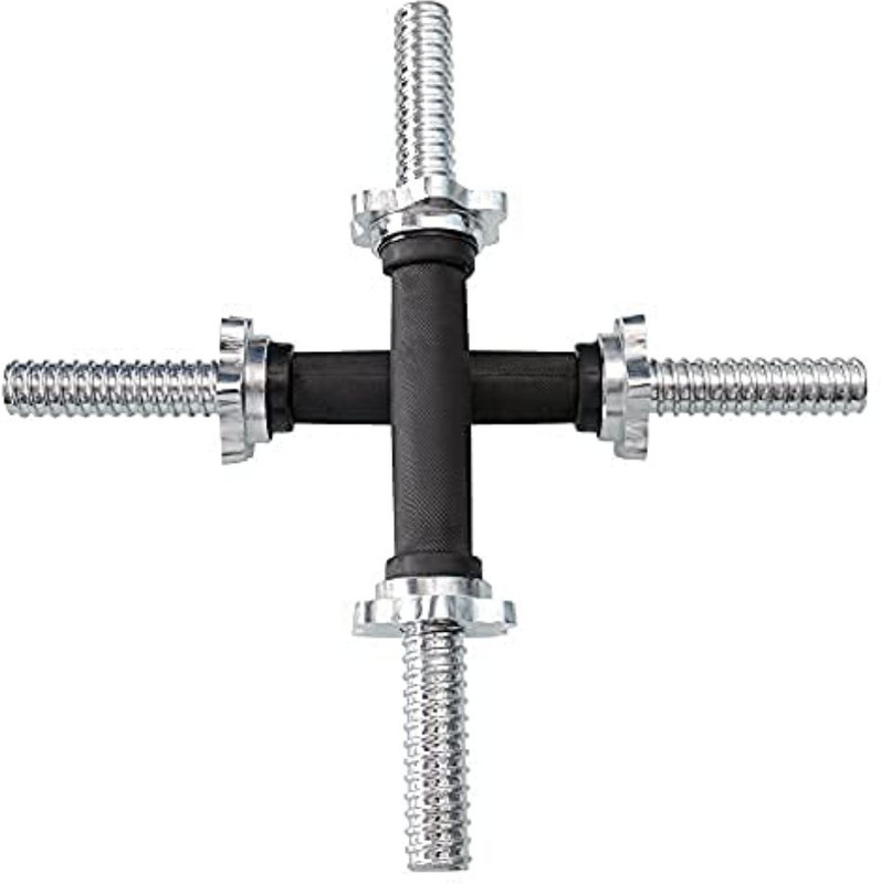HASHTAG FITNESS 14" dumbbell rod with star nut Adjustable Dumbbell(2.9 kg)