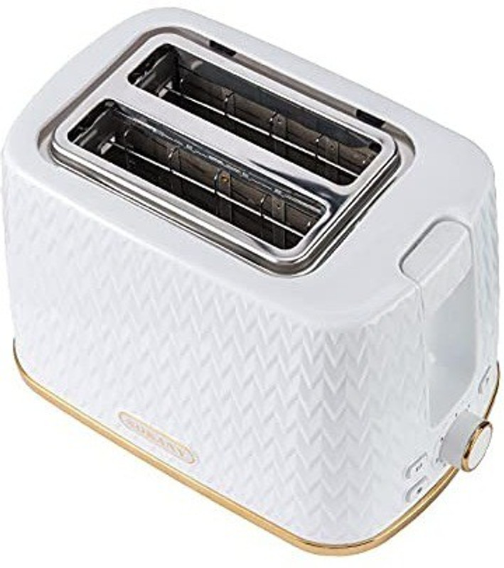 Adfresh Bread Toaster 780 - 930 Watt Auto Pop-up with Removable Crumb Tray, 7 Browning Levels with Defrost and Pre Heat Function 780 W Pop Up Toaster(White)