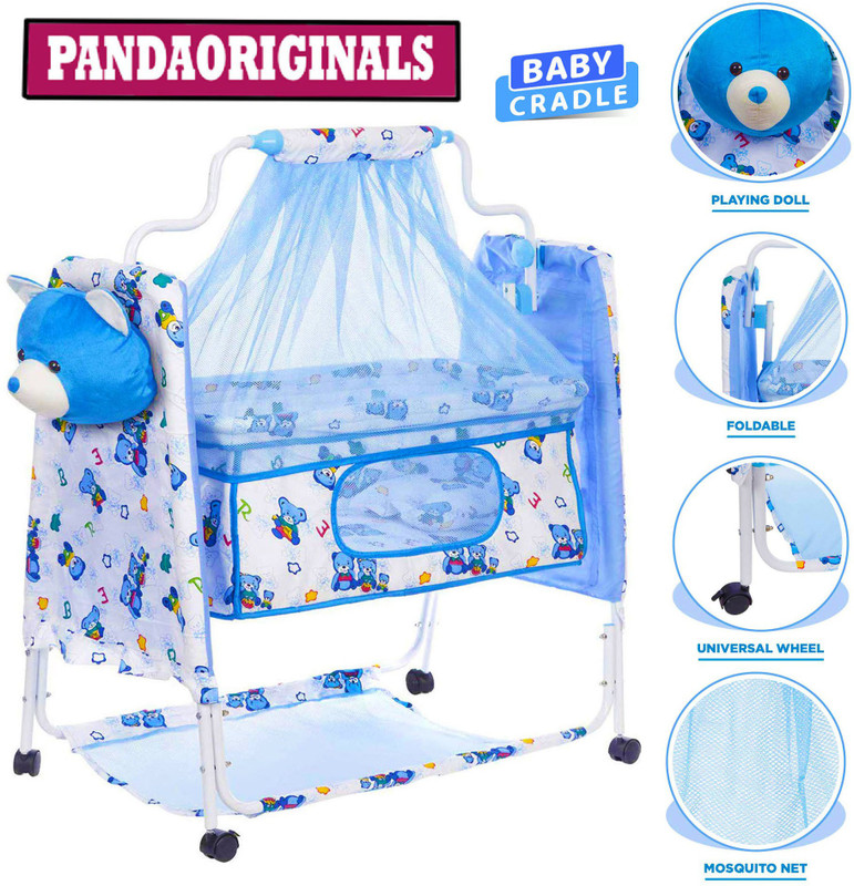 Pandaoriginals Premium Baby Mosquito Net | Best in Segment Bouncer(Multicolor)